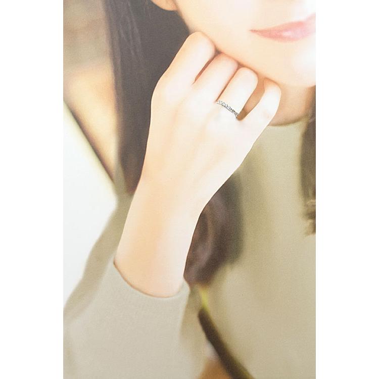 ご依頼品の為購入不可です。美品　ヴァンドーム青山　pt950ハーフエタニティ ハーフエタニティで少し太めの幅の結婚指輪を探しており、こちらは彫り