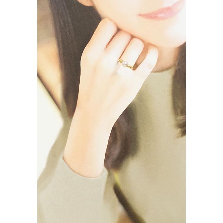 TASAKI タサキ 田崎真珠 アコヤパール リング 6.6mm K18YG 一粒 TASAKI タサキ 田崎真珠 アコヤパール リング 6.6mm K18YG 一粒