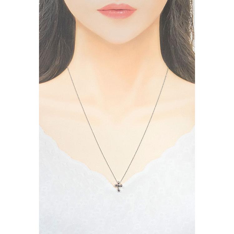 TIFFANY&Co. ティファニー ティアドロップ クロス ネックレス TIFFANY&Co. ティファニー ティアドロップ クロス ネックレス