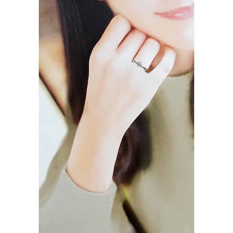 MIKIMOTO（ミキモト） ダイヤモンド ソリティア 0.44ct Pt950 グレード 