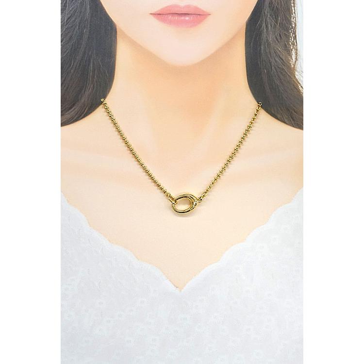 ポメラート ネックレス K18YG 地金のみ 石なし ブランド Pomellato  