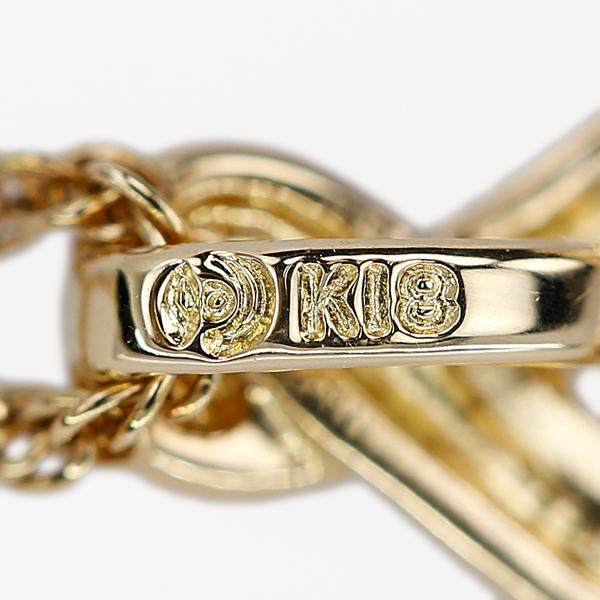 TASAKI タサキ 田崎真珠 淡水パール ネックレス K18YG 梨地 マット  