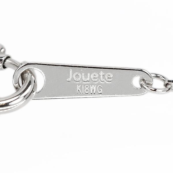 Jouete（ジュエッテ） ダイヤモンド ネックレス 0.06ct K18WG 一