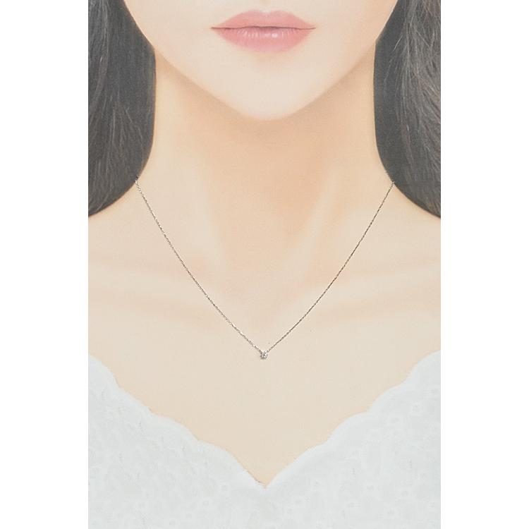【超美品】Jouete　18Kネックレス　ダイアモンド　華奢　シンプル 超美品】Jouete18Kネックレスダイアモンド華奢シンプル | ヤマダウェブコム