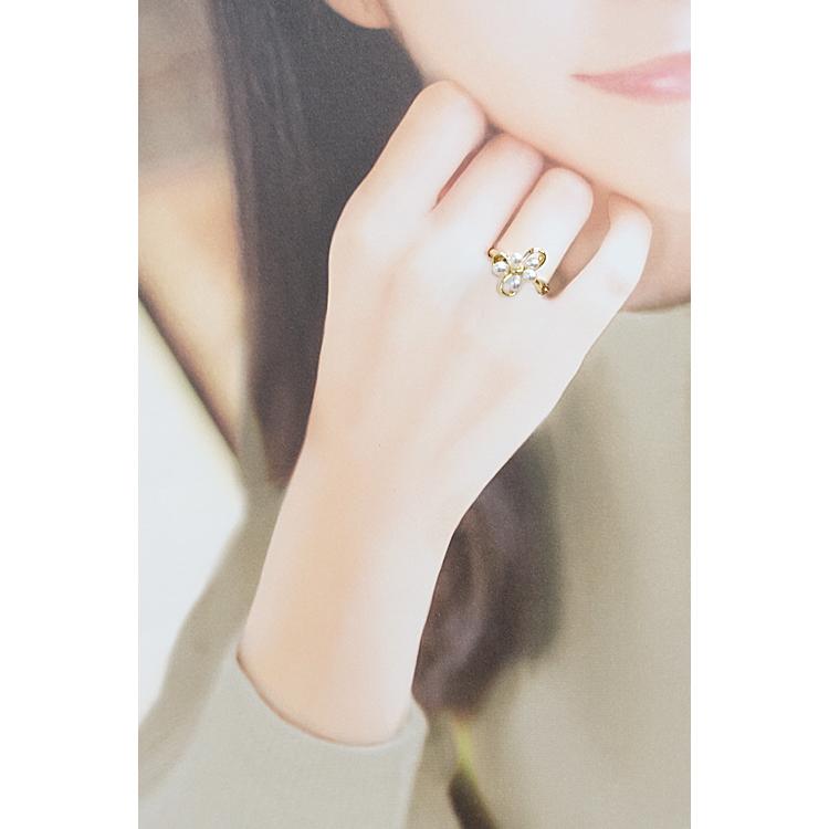 ミキモト 淡水パール リング 