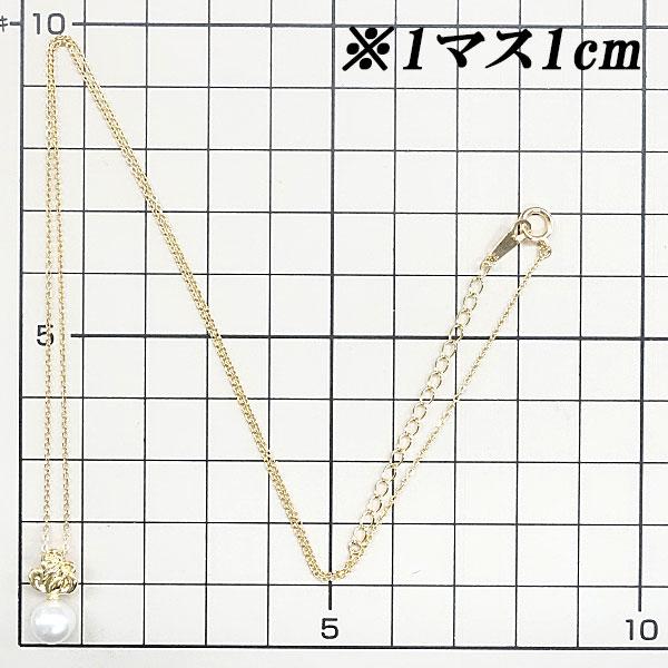 TASAKI（タサキ） 田崎真珠 アコヤパール ネックレス 7.1mm K18YG 一粒