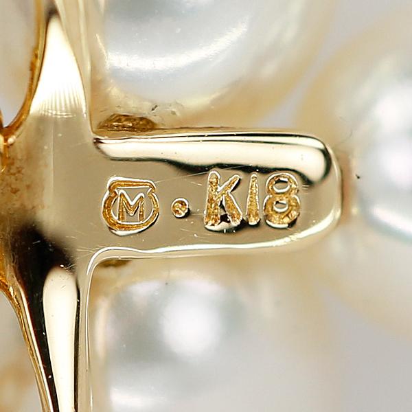 MIKIMOTO（ミキモト） 淡水パール ネックレス 5.2mm K18YG ブランド