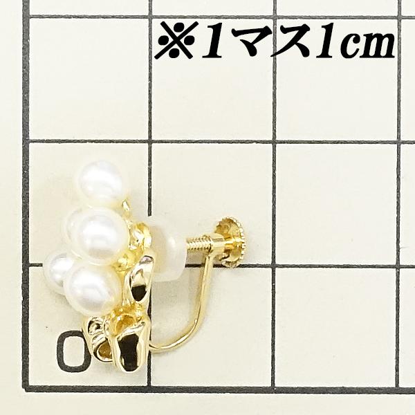 TASAKI タサキ 田崎真珠 淡水パール イヤリング K18YG リボン TASAKI タサキ 田崎真珠 淡水パール イヤリング K18YG リボン