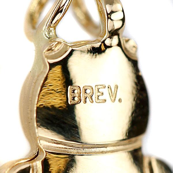 ブレスレット K18YG クマ 熊 ベアー 動物 三日月 ムーン 太陽 地金のみ