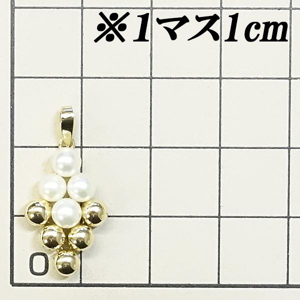 MIKIMOTO ミキモト アコヤパール ペンダントトップ 4.0mm K14YG ベビー  