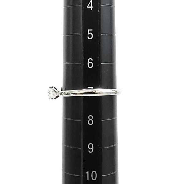 俄（NIWAKA） ダイヤモンド リング Pt950 鑑定書 木洩日 ブランド 送料