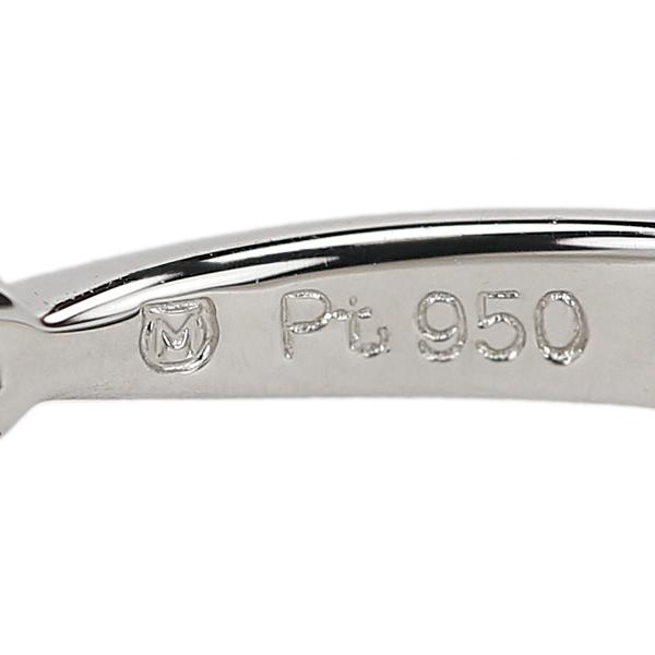 MIKIMOTO（ミキモト） ダイヤモンド リング Pt950 グレード付き 送料 