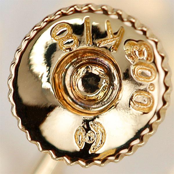 TASAKI タサキ　ダイヤモンド　アコヤパール　ピアス　750(K18YG) TASAKI（タサキ） 田崎真珠 アコヤパール イヤリング ダイヤモンド