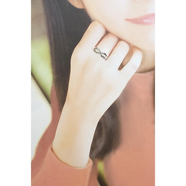 POLA ポーラ ハートシェイプカット ダイヤモンド リング Pt900 送料  