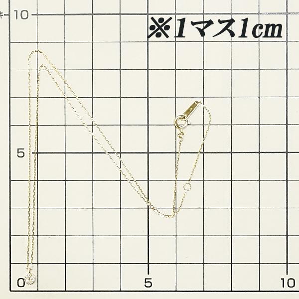 agete アガット ダイヤモンド ネックレス K10YG 華奢 ブランド agete アガット ダイヤモンド ネックレス K10YG 華奢 ブランド