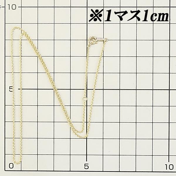 MIKIMOTO（ミキモト） チェーンネックレス 小豆 ネックレスチェーン 45.0cm 地金のみ 石なし 宝正 123598 : 宝正 ...