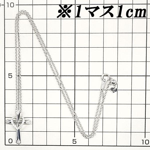 エメダーナ 辺見マリ ダイヤモンド K18ホワイトゴールド クロス 十字