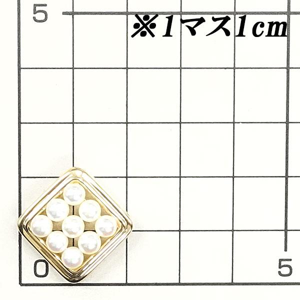 タサキ 田崎真珠 アコヤ真珠 ペンダントトップ K14ピンクゴールド