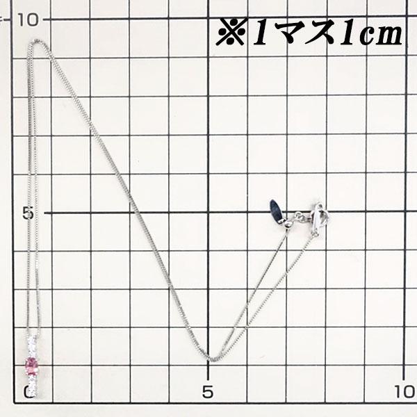 パパラチアサファイア ネックレス ダイヤモンド Pt900 Pt850 送料無料  