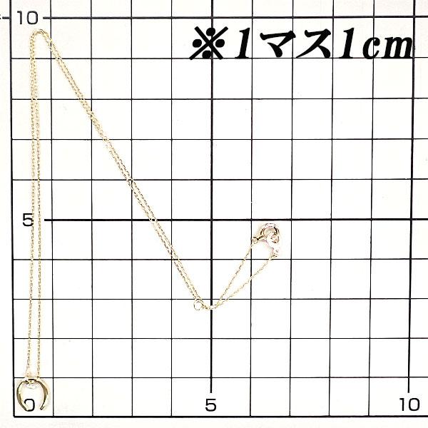 AHKAH（アーカー） ダイヤモンド ハッピー ネックレス K18イエロー