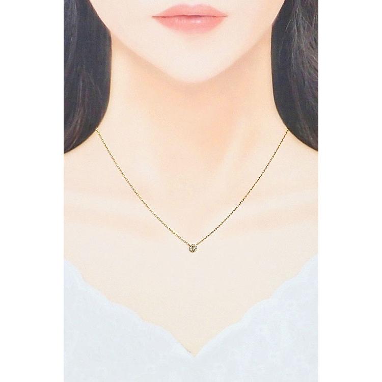 ベルシオラネックレスホースシューダイヤモンドK18 | ヤマダウェブコム