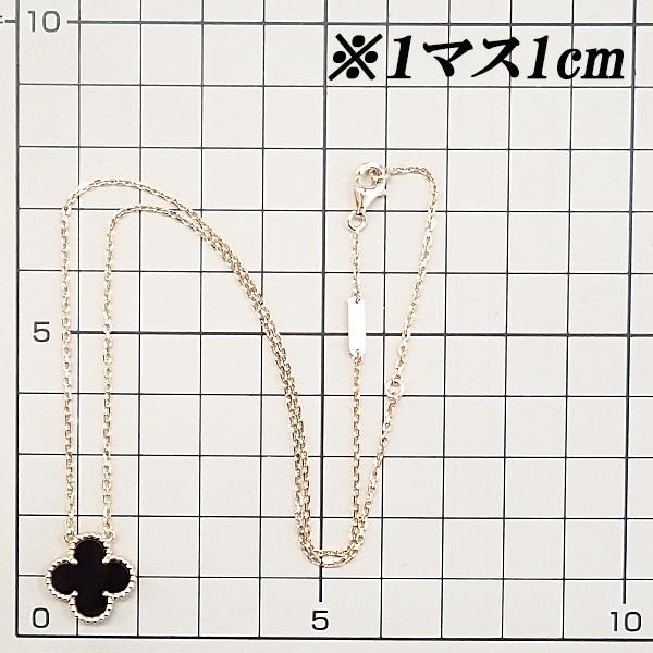ヴァンクリーフ＆アーペル オニキス ヴィンテージ アルハンブラ K18YG