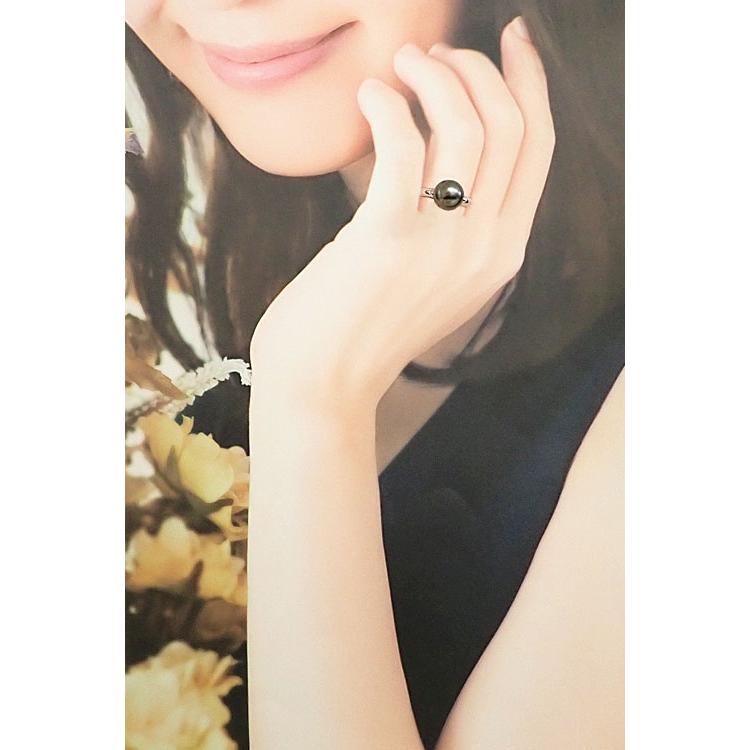 極美品✨田崎真珠　TASAKI タサキ 黒蝶真珠　パール　ブローチ　8.4㎜ TASAKI（タサキ） ネックレス 田崎 ロング 黒蝶真珠 南洋 パール K18WG