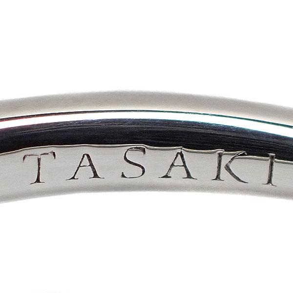 タサキ 田崎真珠 ダイヤモンド リング Pt950 TASAKI グレード付き 鑑定