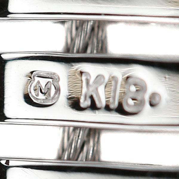 MIKIMOTO（ミキモト） オニキス ネックレス K18ホワイトゴールド 