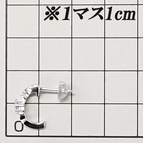 エステール ダイヤモンド ピアス K18ホワイトゴールド ESTELLE 送料  
