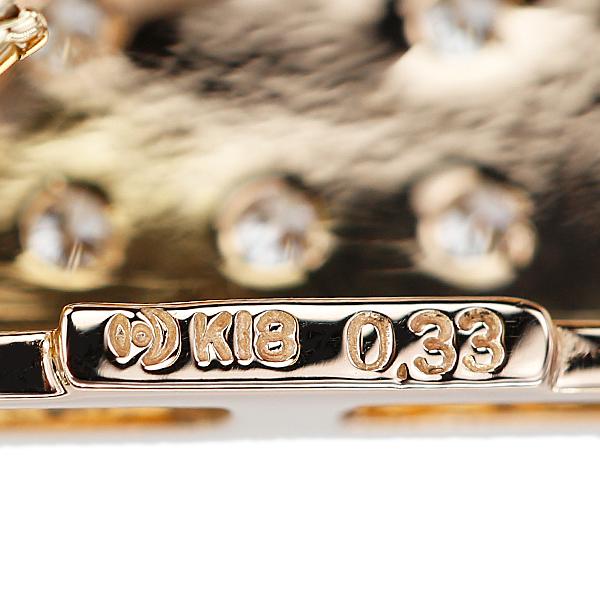 タサキ 田崎真珠 アコヤ真珠 ブローチ ダイヤモンド K18ピンク