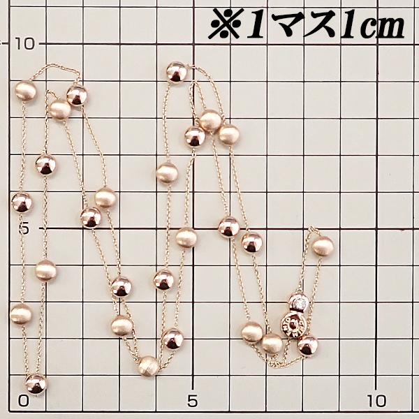 キメント ネックレス K18ピンクゴールド CHIMENTO 2way ステーション
