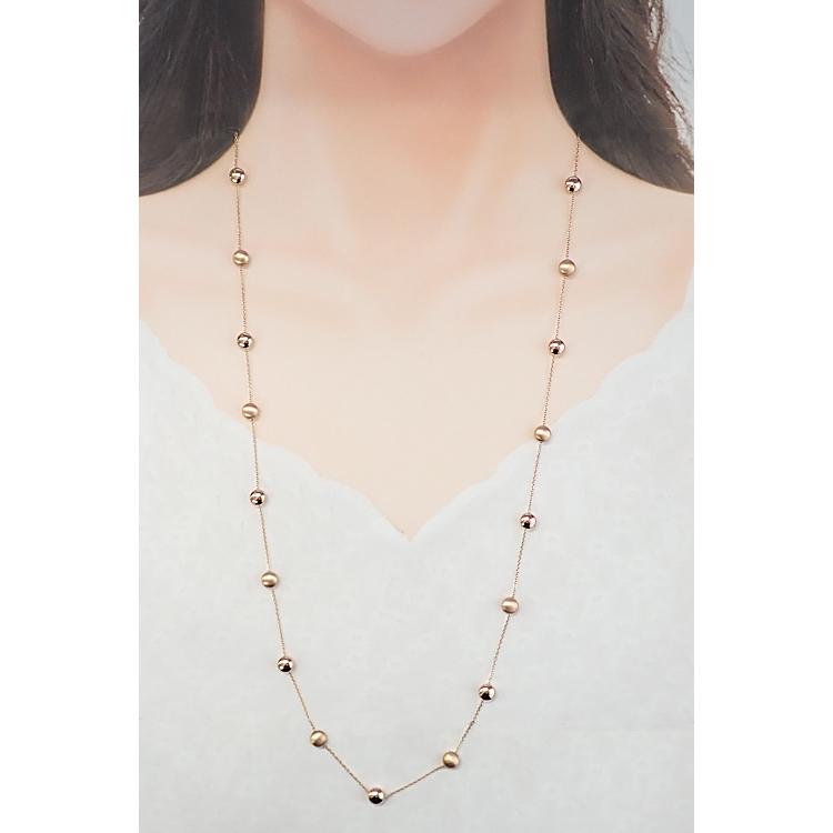 キメント ネックレス K18ピンクゴールド CHIMENTO 2way ステーション