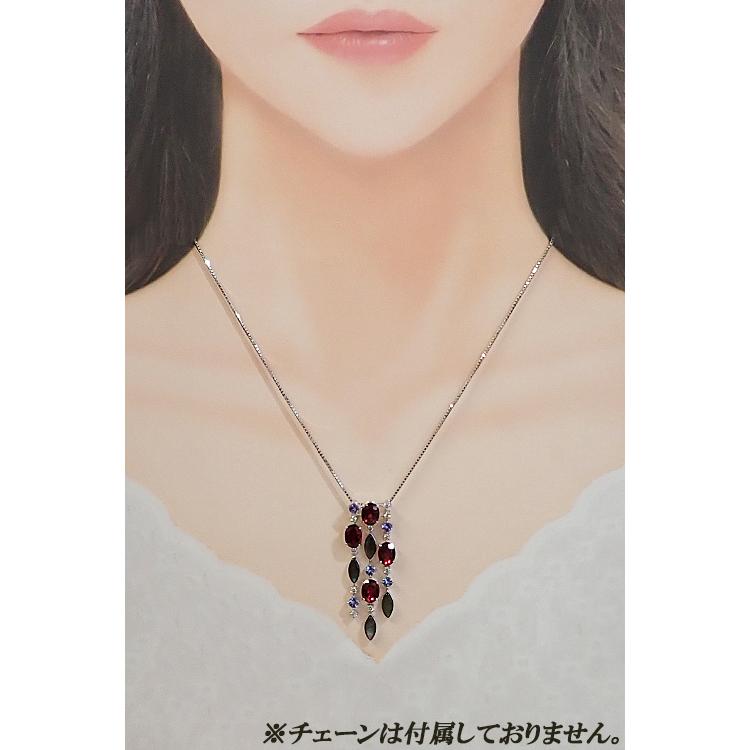 タサキ 田崎真珠 ロードライトガーネット ペンダントトップ