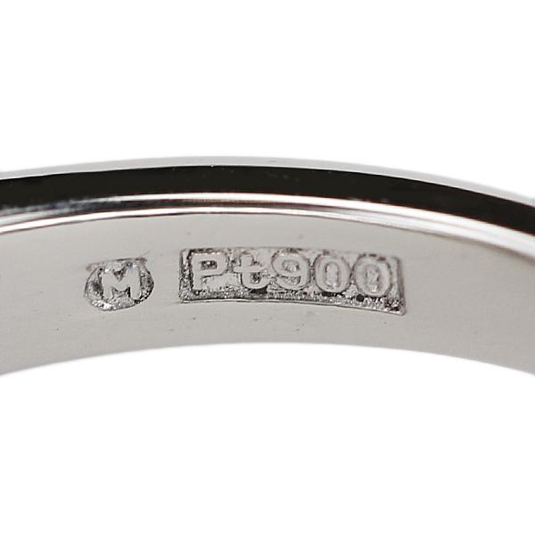 MIKIMOTO ミキモト 黒蝶真珠(南洋真珠) リング ダイヤモンド Pt900  