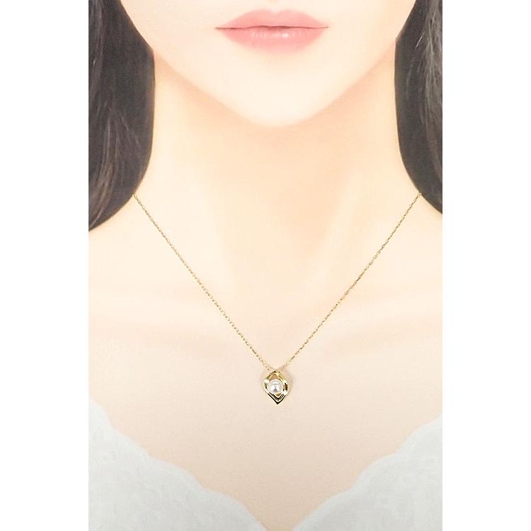 MIKIMOTO（ミキモト） アコヤ真珠 ネックレス K18イエロー