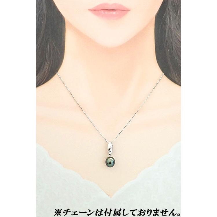 タサキ 田崎真珠 黒蝶真珠(南洋真珠) ペンダントトップ タサキ 田崎真珠 黒蝶真珠(南洋真珠) ペンダントトップ
