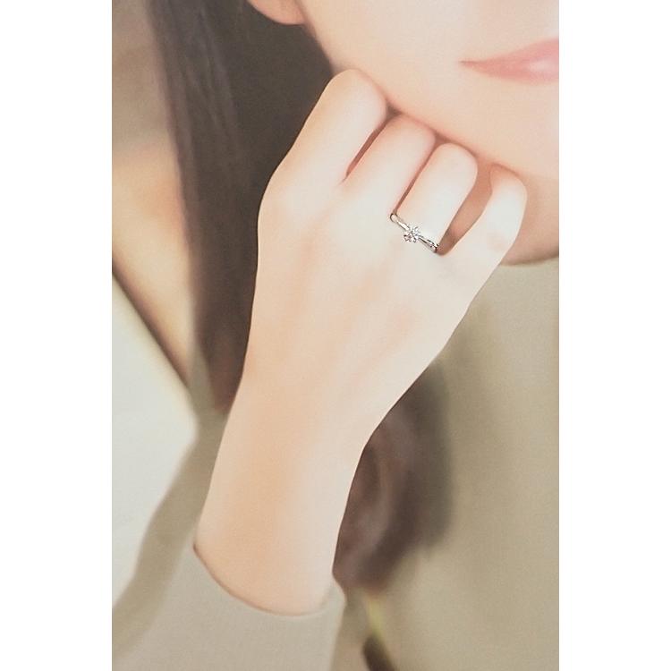 タサキ 田崎真珠 ダイヤモンド Pt900 TASAKI 一粒石 6本爪 ソリティア