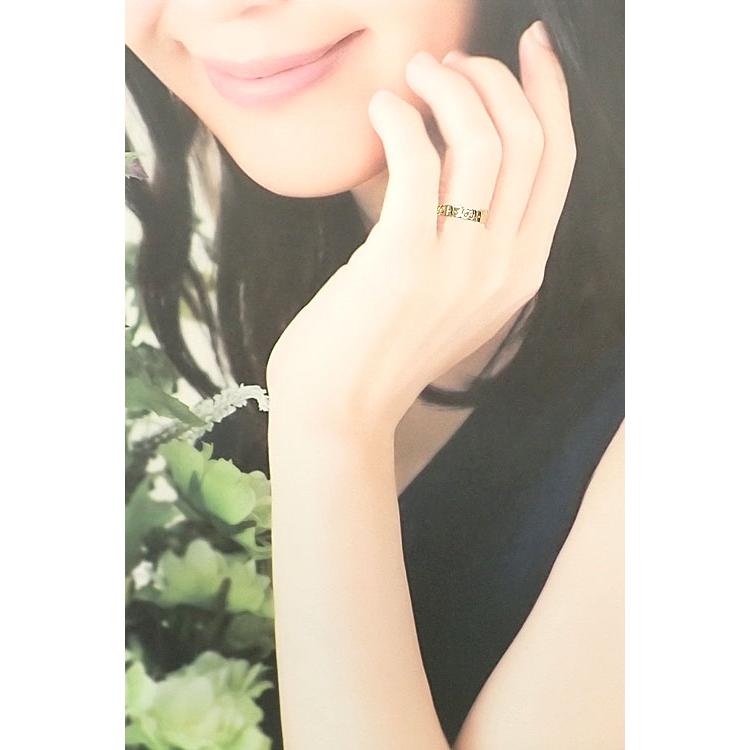 GUCCI（グッチ） アイコン リング K18イエローゴールド #9 ロゴ 地金