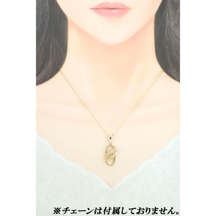 ポーラK18 ダイヤモンドペンダントトップPOLA
