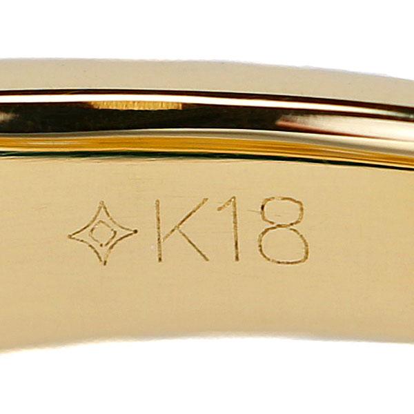 ジーエスティービー ダイヤモンド K18YG GSTV 変形カット ファンシー
