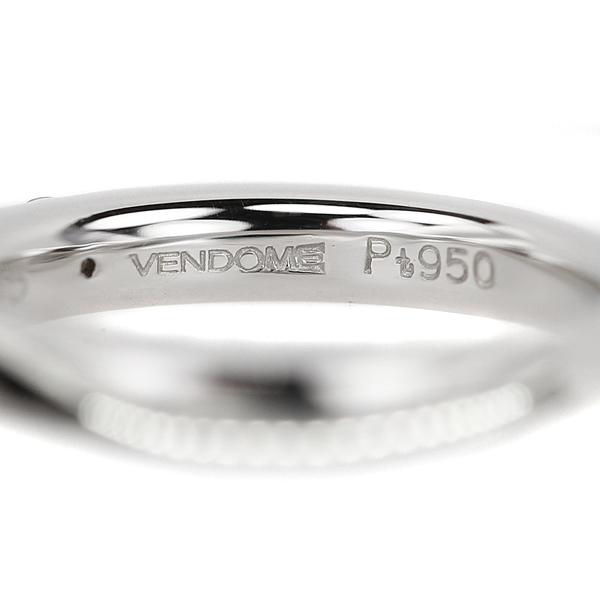 VENDOME ヴァンドーム青山 ダイヤモンド リング Pt950 AOYAMA ピンキー