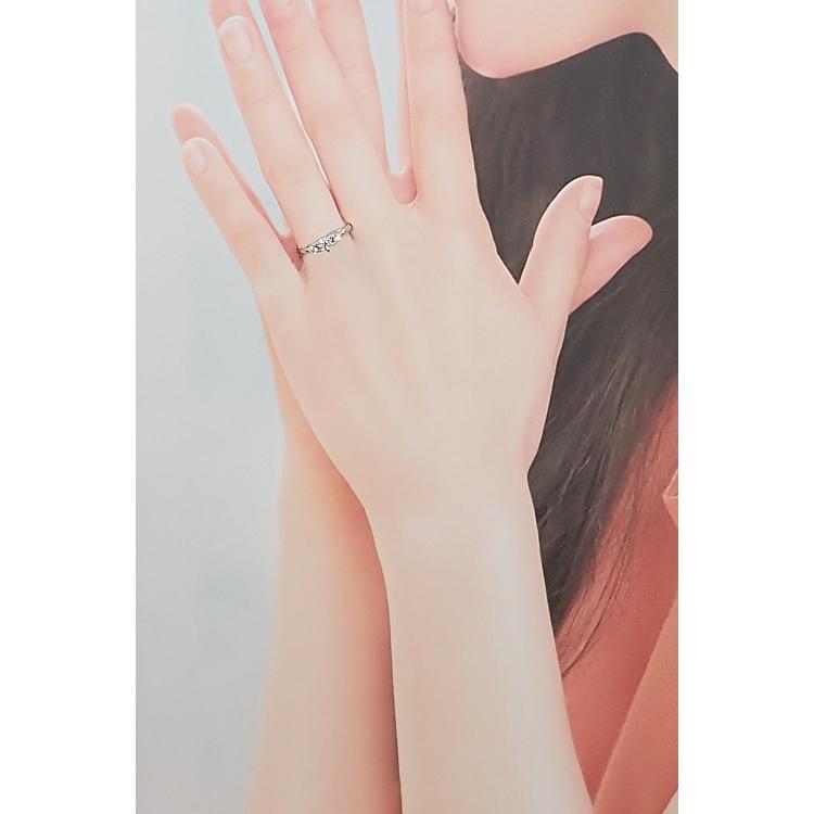 ヨンドシー canal4℃ ダイヤモンド リング Pt900 4℃ 送料無料 中古 宝正