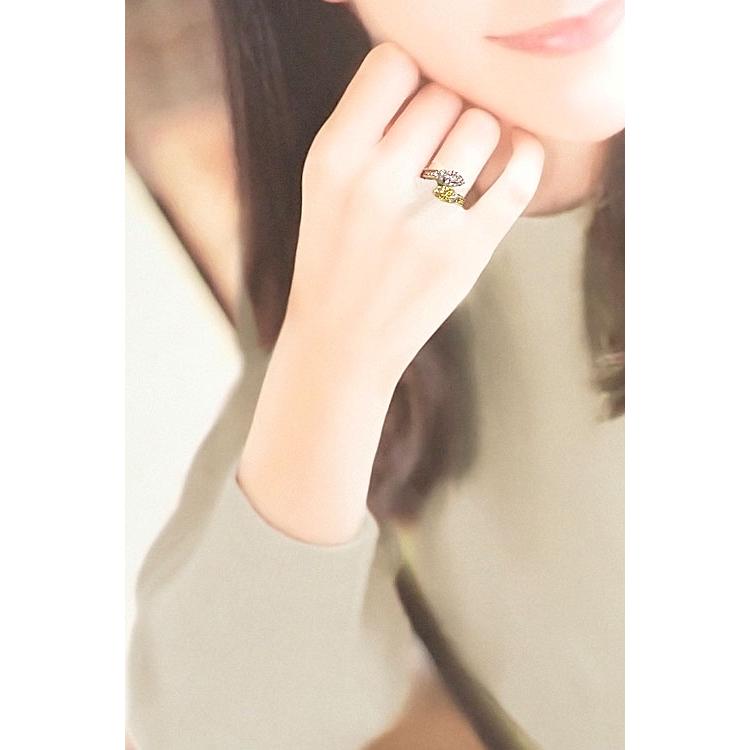 新品仕上げ済】 GSTV K18 サファイア リング ミルグレイン ゴールド