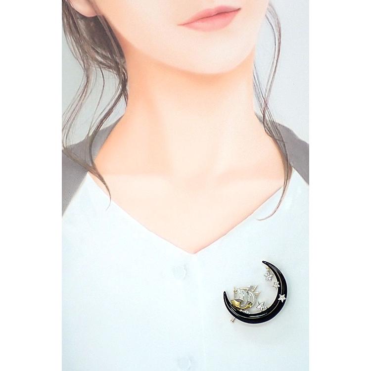 石川暢子/アズタイム ダイヤモンド K18YG Pt900 ペンダント 2way 