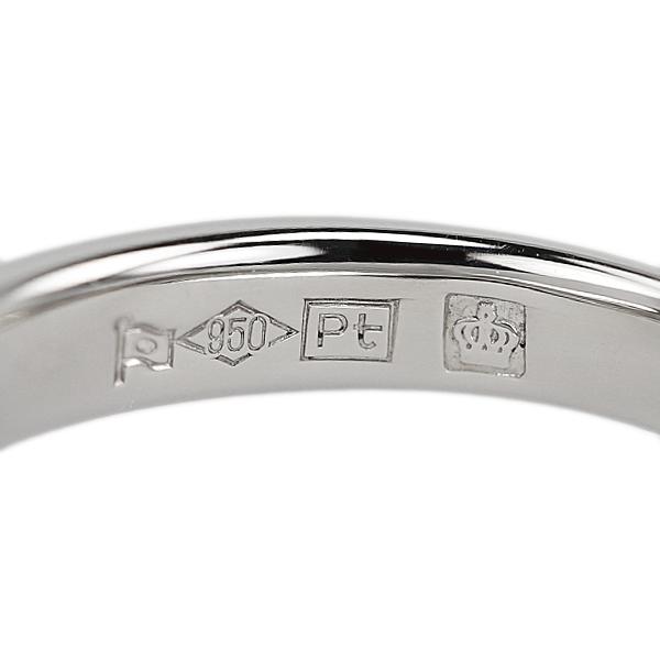ロイヤル・アッシャー ダイヤモンド リング Pt950 ROYAL ASSCHER 送料