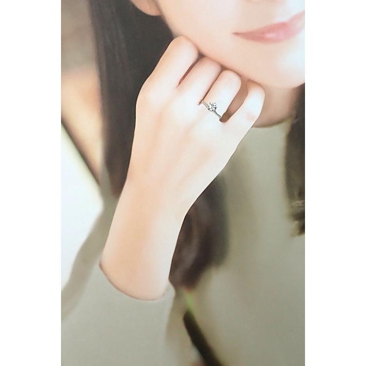 TIFFANY&Co.（ティファニー） ダイヤモンド ソリティア リング Pt950 