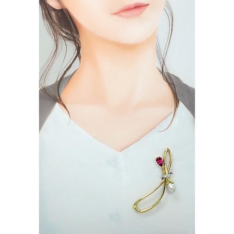 鑑別書付き南洋白蝶真珠K18YGリボンモチーフペンダントトップ＆ピアス