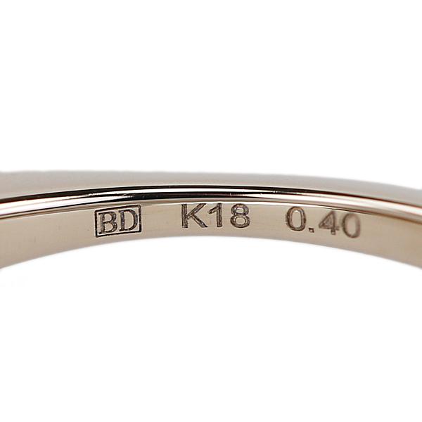 カシケイ ブラウンダイヤモンド ネイキッド リング K18ブラウン 