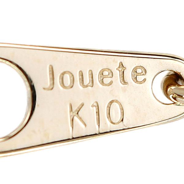 Jouete オパール ネックレス ダイヤモンド K10イエローゴールド 